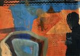 Pythagoras by Erica Shipley, Painting, Mixed Media